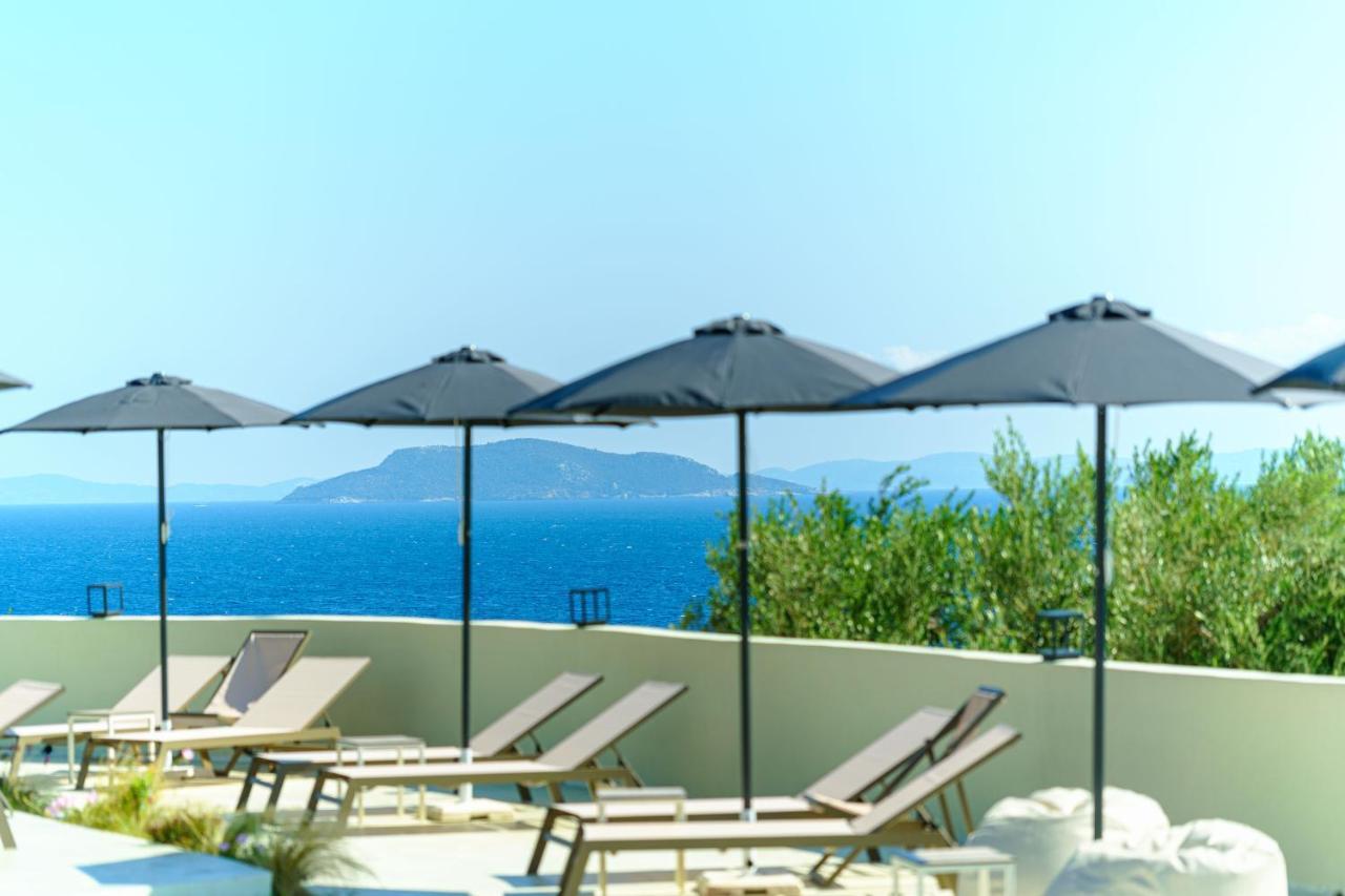 Casa Panorama (Adults Only) Bed & Breakfast Kalogria  Bagian luar foto