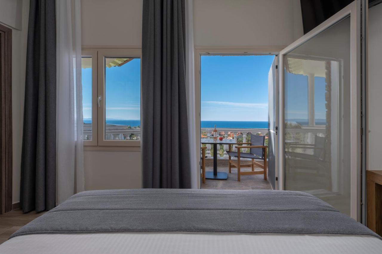 Casa Panorama (Adults Only) Bed & Breakfast Kalogria  Bagian luar foto