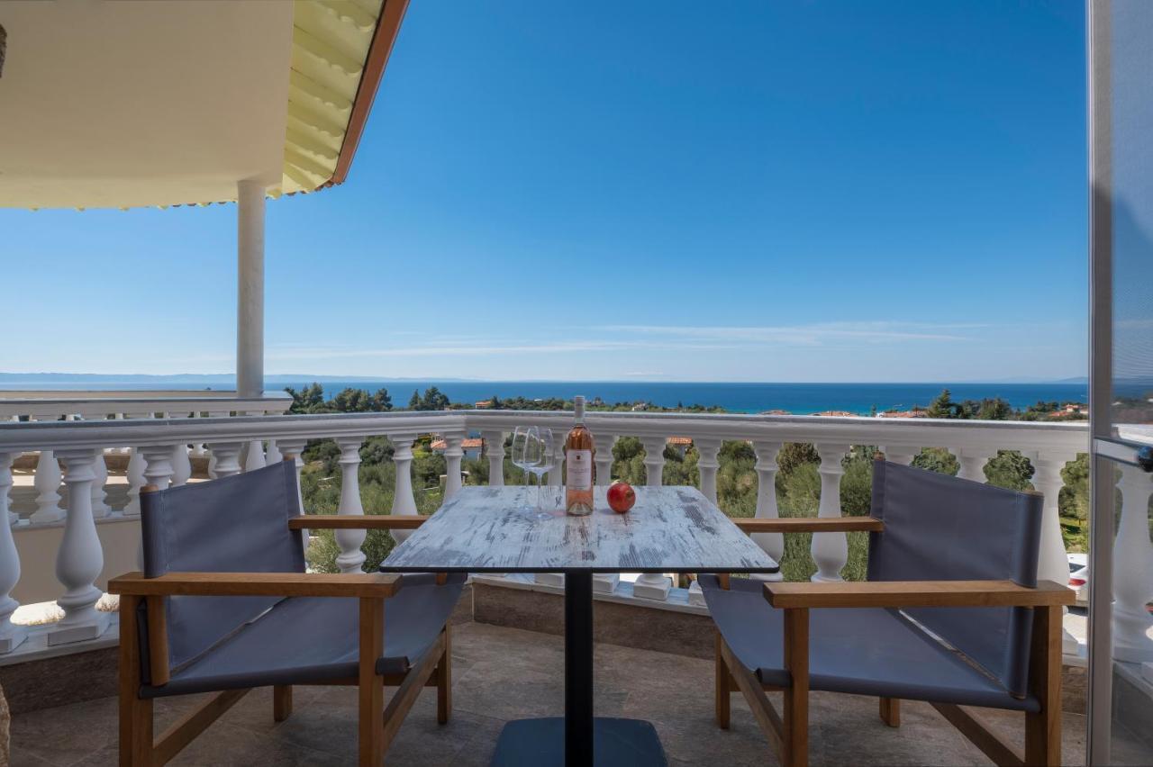 Casa Panorama (Adults Only) Bed & Breakfast Kalogria  Bagian luar foto